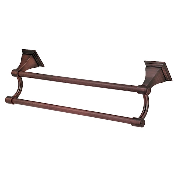 BAH612318AC Monarch 18" Dual Towel Bar, Antique Copper